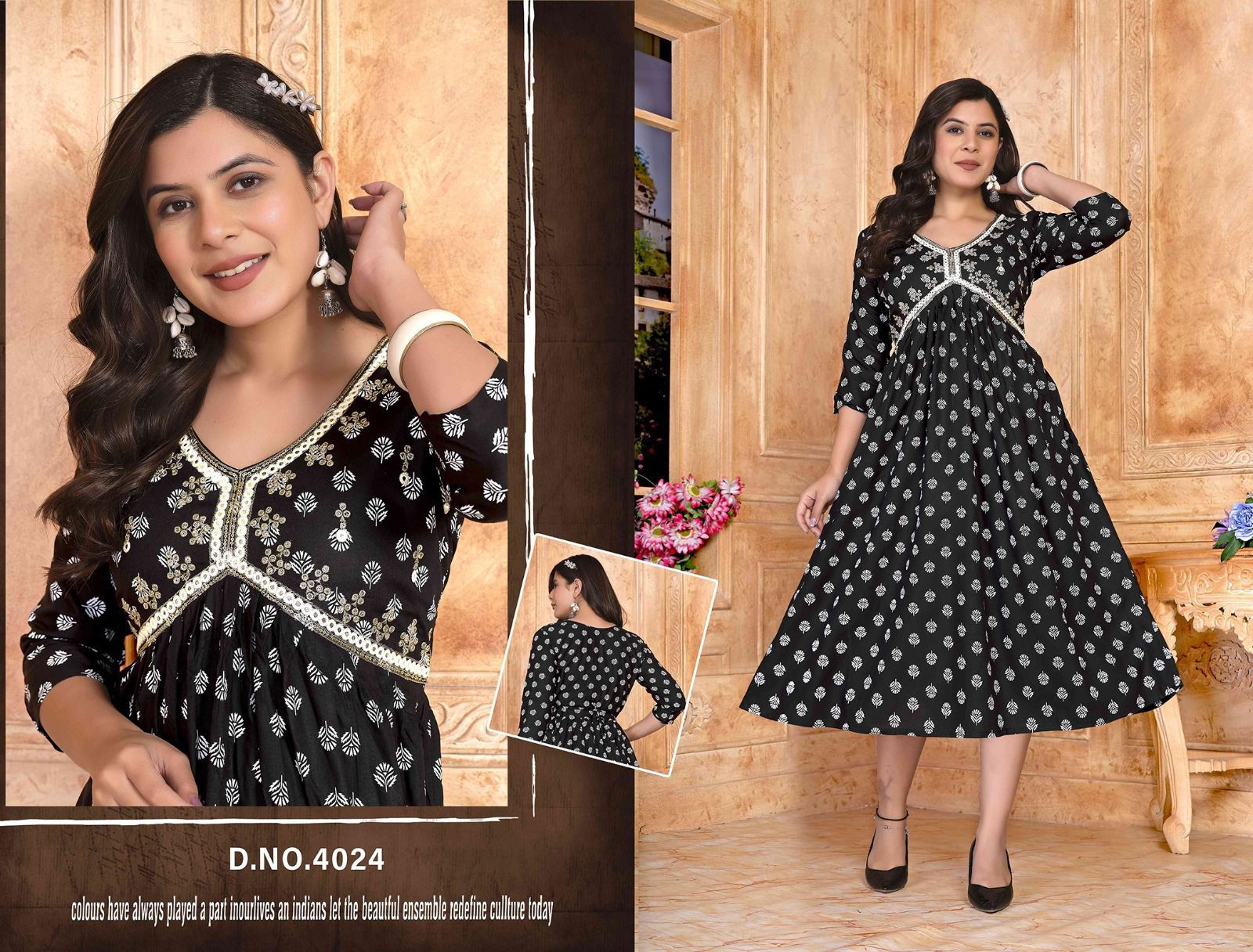 Jlf Black Daimond Aliya Cut Rayon Printed Kurtis Wholesale Shop In Surat
